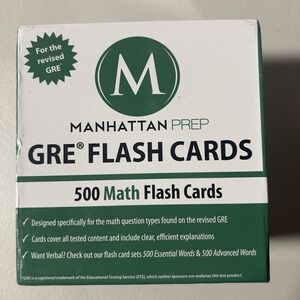 500 Advanced Words: GRE Vocabulary‎ Flash Study Cards Manhattan Prep GRE Strate